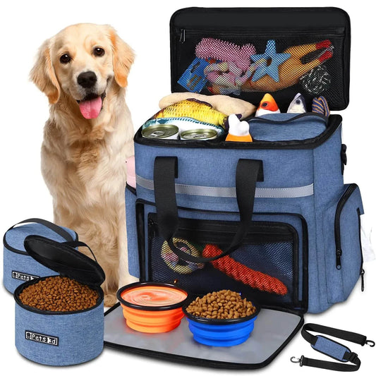 Pet Travel Backpack – 3-in-1 Airline-Approved Organizer for Pets On the Go
