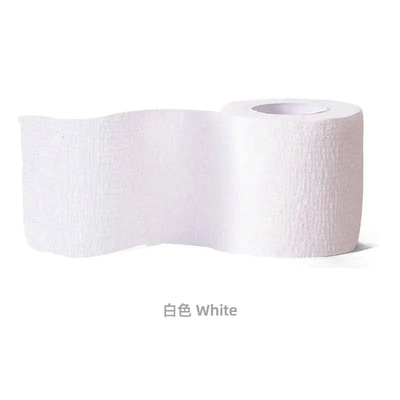 PetCare Self-Stick Fabric Bandage roll white breathable elastic self-adhesive wrap for pets wound care