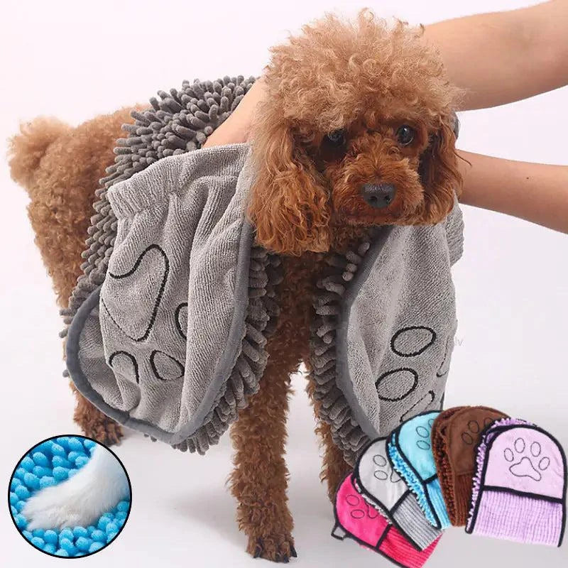 Pet Bathrobe Fast Drying Towel