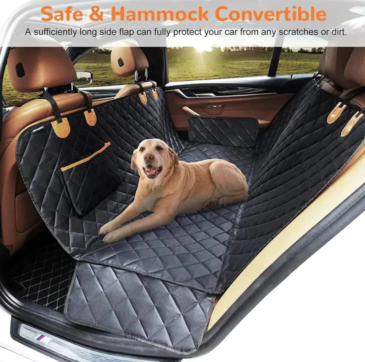 Pet Car Seat Cushion and Dog Toilet Tray