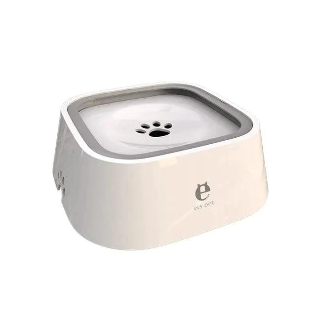 Slow Feeder Pet Water Bowl – Anti-Spill, Splash-Proof Design for Home & Travel (1.5L or 1L)