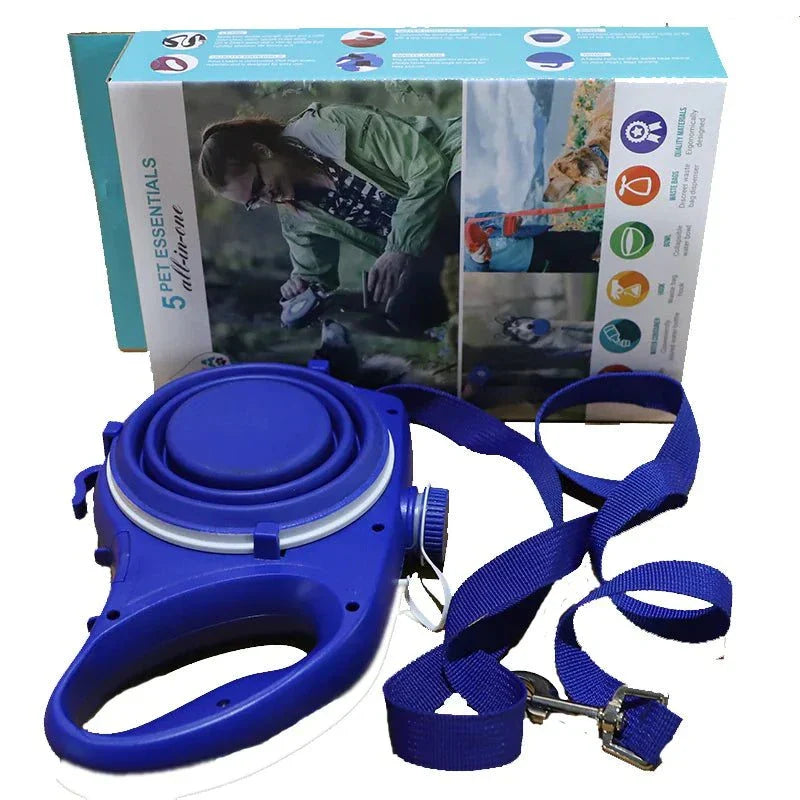 Travel Dog Leash Kit with Water Bottle Travel Dog Leash Kit with Water Bottle