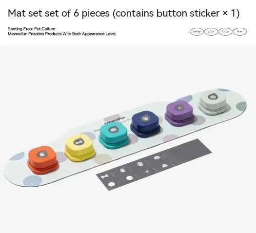 Interactive Pet Communication Button – Recordable Talking Button for Dogs & Cats