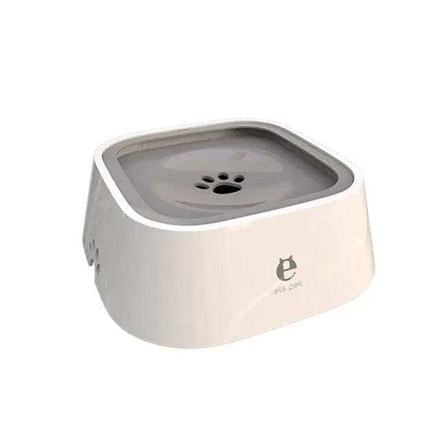 Slow Feeder Pet Water Bowl – Anti-Spill, Splash-Proof Design for Home & Travel (1.5L or 1L)