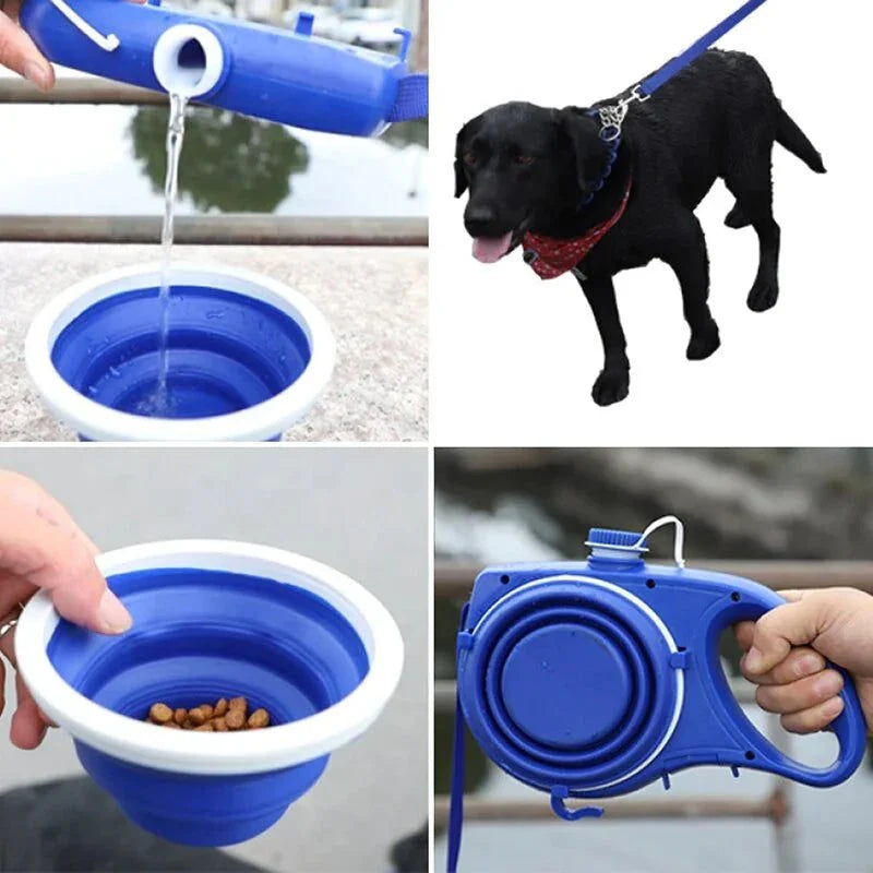 Travel Dog Leash Kit with Water Bottle Travel Dog Leash Kit with Water Bottle
