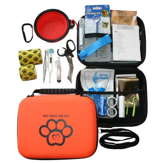 Adventure-Ready Dog First Aid Kit – Compact, Refillable & Built for the Outdoors