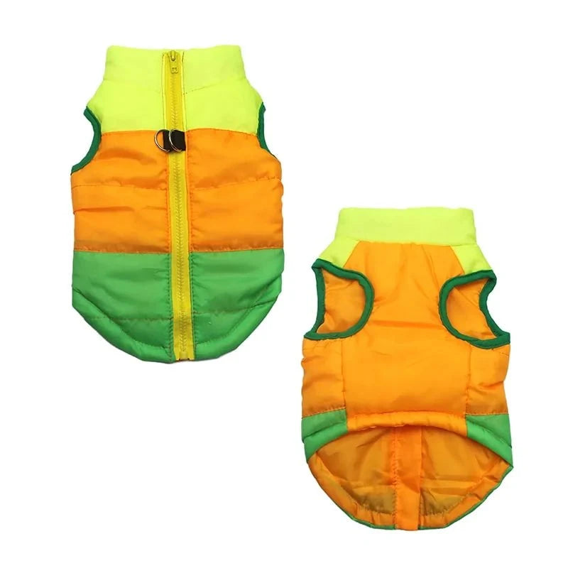 Warm Waterproof Winter Dog Vest – Stylish & Functional Cold Weather Pet Clothing