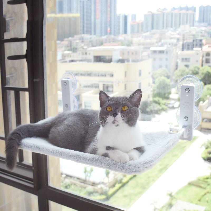 Cat Window Hammock – Plush Perch for Sun-Loving Cats