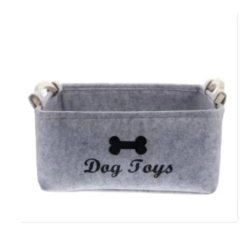 Chic Felt Pet Organizer Basket