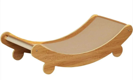 Sisal Cat Lounge Chair – Scratchable Cat Furniture for Rest & Play