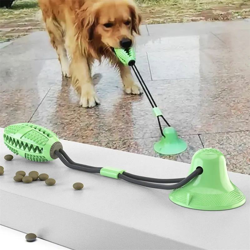 Suction Ball Interactive Dog Toy – Stick & Play Tether Ball for Active Dogs