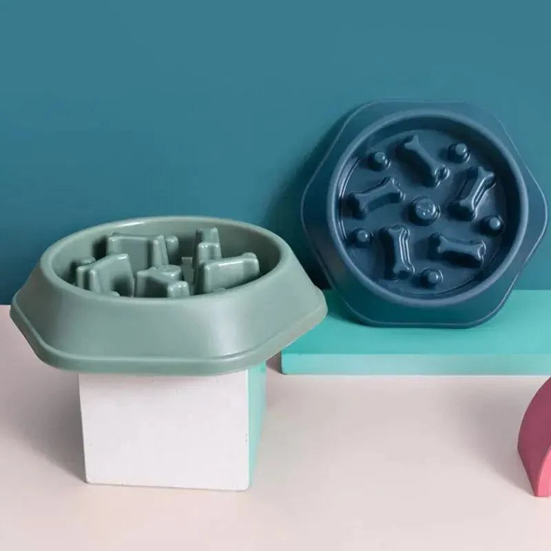 Slow Feeder Pet Bowl – Anti-Gulp Design for Healthier Eating & Digestion