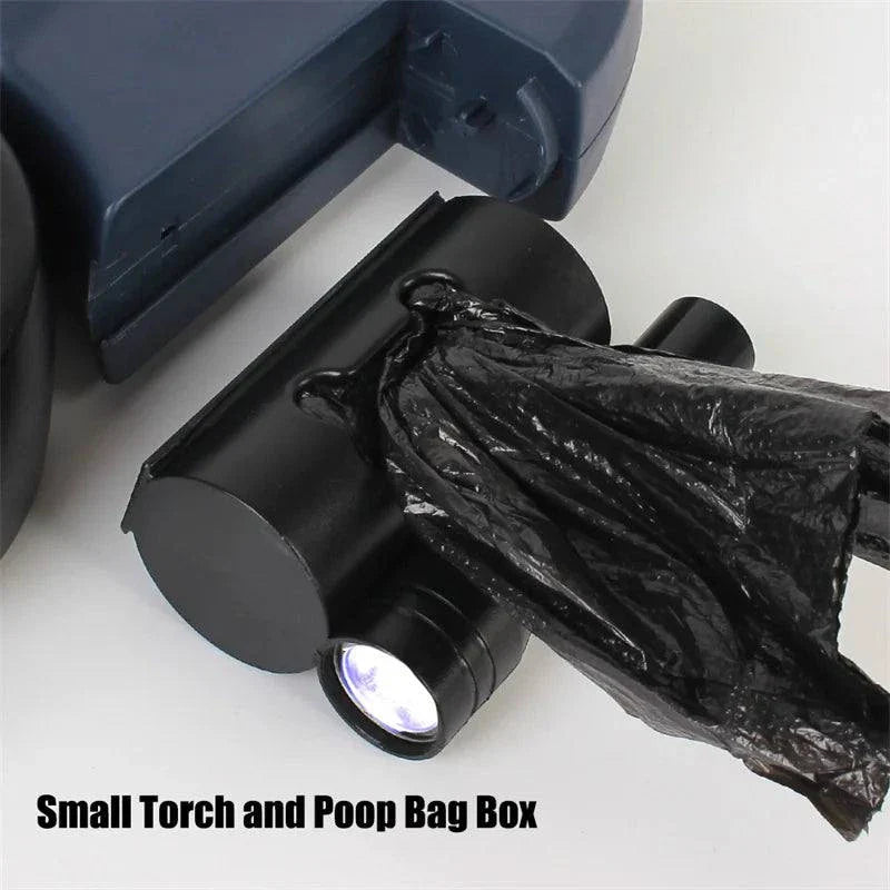 Dual Dog Retractable Leash with LED Light - Two Dog Walking System