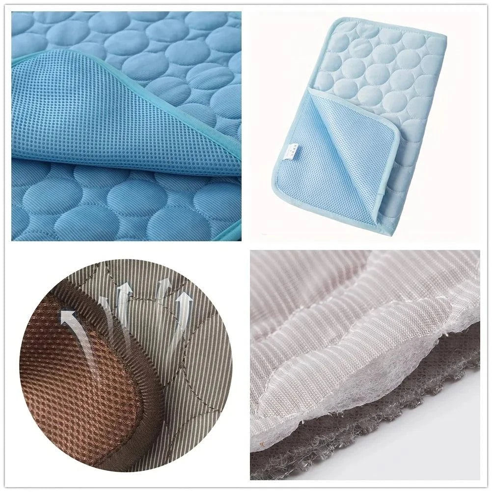 ❄️ Dog Cooling Mat – Summer Chill Pad for Pets of All Sizes