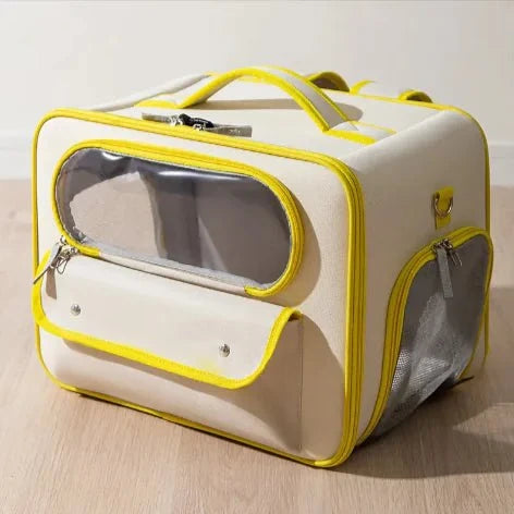 EVA Pet Travel Backpack – Spacious, Secure & Adventure-Ready Carrier for Cats