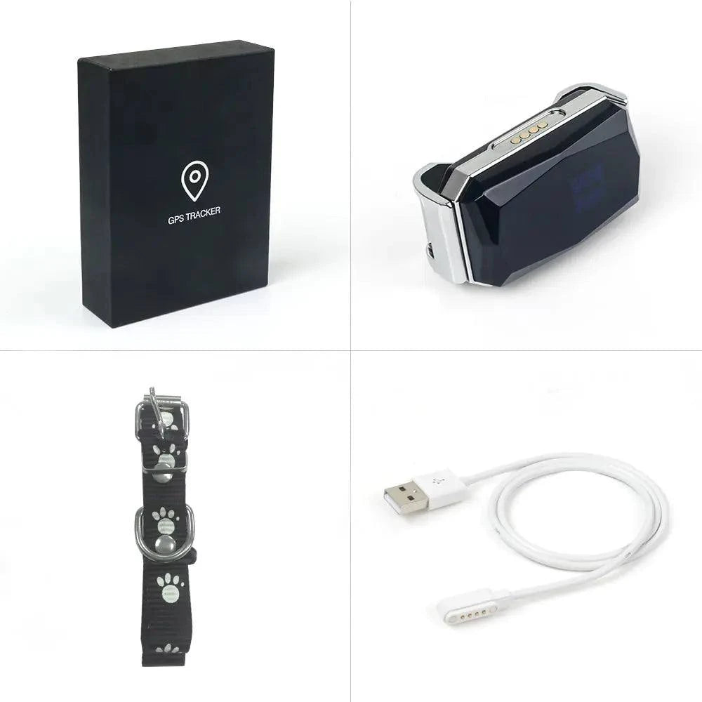 Smart GPS Pet Tracker Collar – Real-Time Location, Waterproof & Adventure-Ready