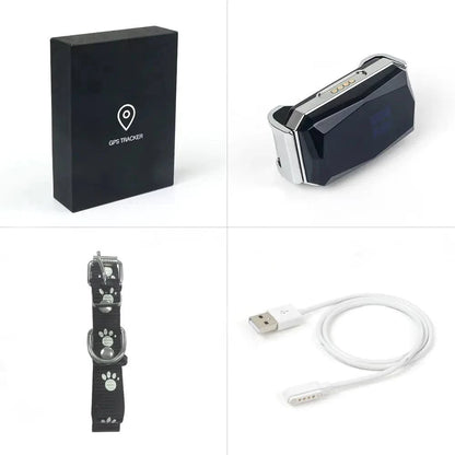 Smart GPS Pet Tracker Collar – Real-Time Location, Waterproof & Adventure-Ready