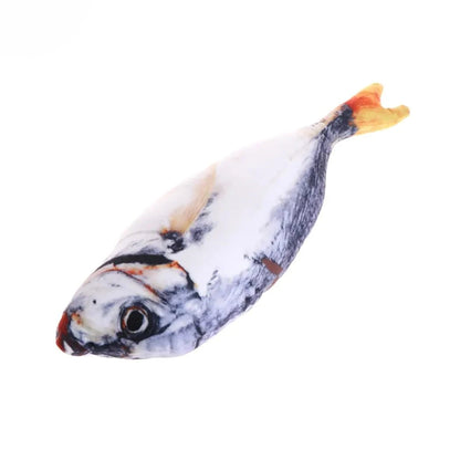 Catnip Fish Toy – Soft Plush Cat Toy with Bite-Resistant Design (20cm)