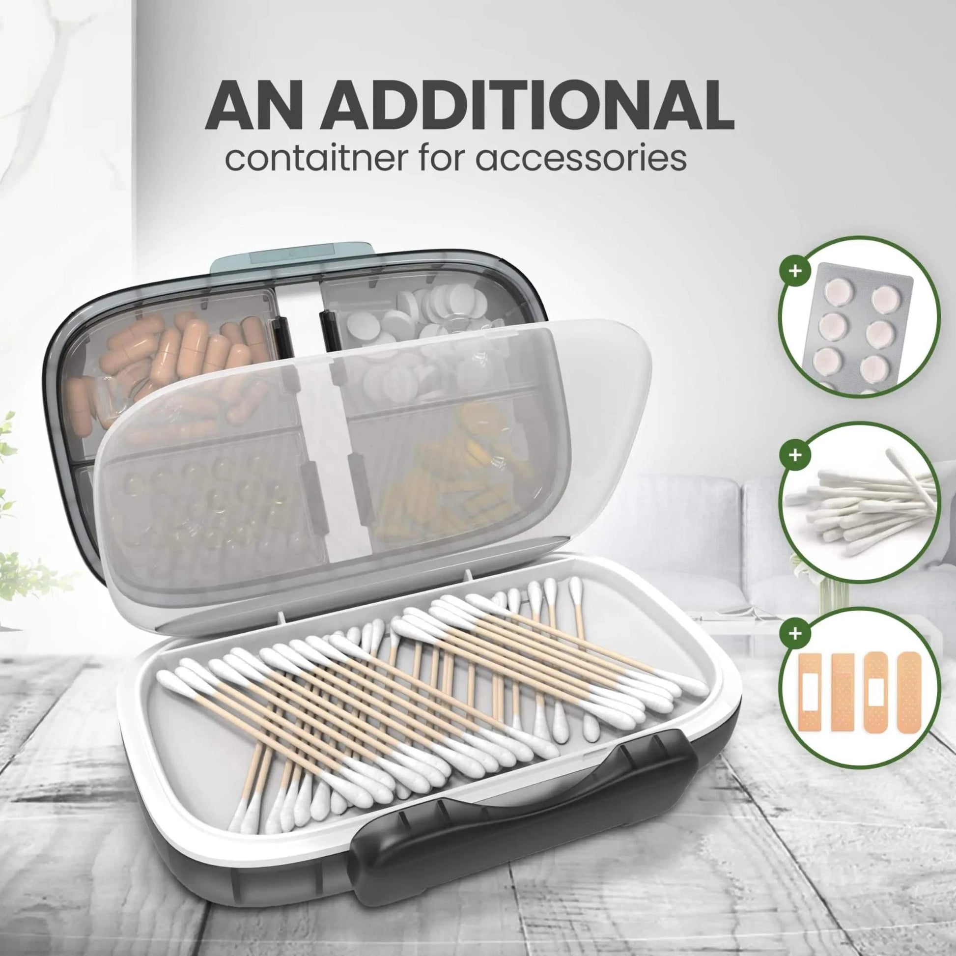 Compact Pet First Aid + Travel Meds Kit