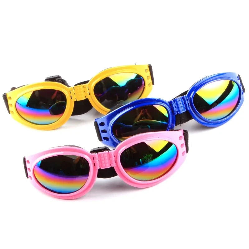 Foldable UV Protection Pet Sunglasses – Stylish Dog & Cat Glasses in 6 Colors