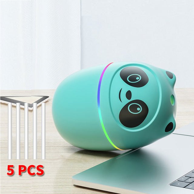 Cute Cat Humidifier – Ultrasonic Mist Diffuser with Night Light & Aromatherapy (250ml)
