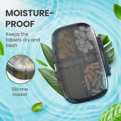 Pet Pill Organizer – Extra Capacity, Airtight & Adventure-Ready