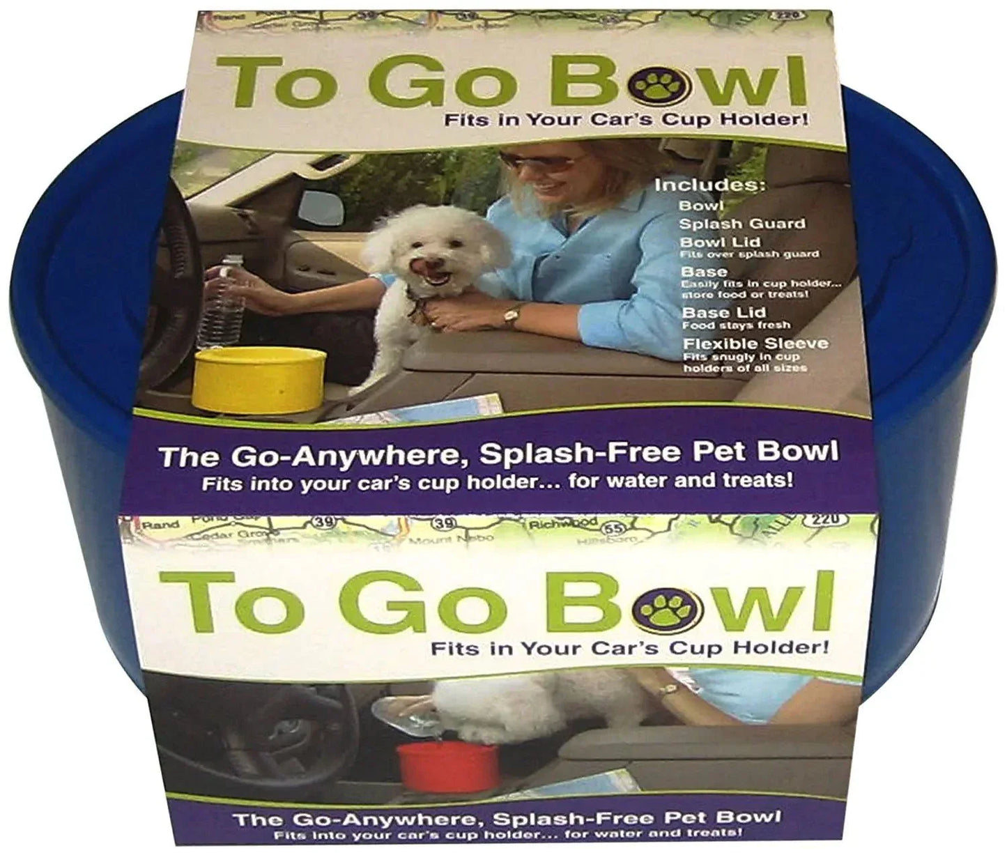 Car-Friendly Pet Water Bowl