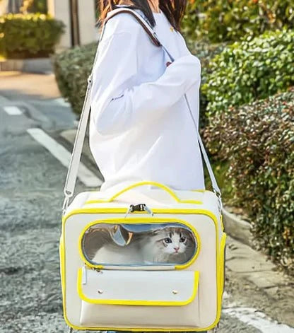 EVA Pet Travel Backpack – Spacious, Secure & Adventure-Ready Carrier for Cats
