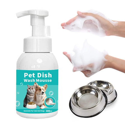 Pet bowl cleaner