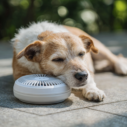 Mini Spray Pet Cooling Fan