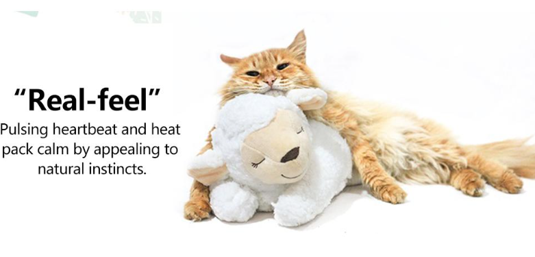 🐾 Heartbeat Box Pet Anxiety Sleep Toy – Soothing Comfort for Dogs & Cats