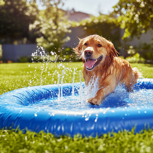 Summer Splash Pad for Dogs – Inflatable Water Mat for Pets