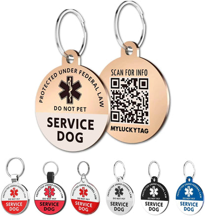 QR Code Pet ID Tag