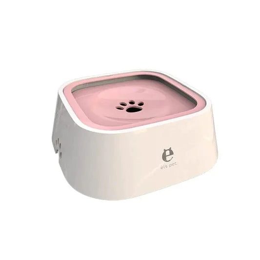 Slow Feeder Pet Water Bowl – Anti-Spill, Splash-Proof Design for Home & Travel (1.5L or 1L)