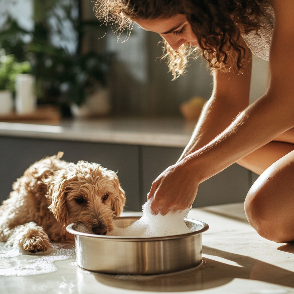 pet bowl cleaner eco-friendly