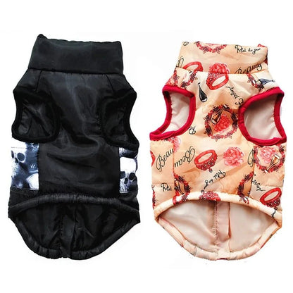 Warm Waterproof Winter Dog Vest – Stylish & Functional Cold Weather Pet Clothing