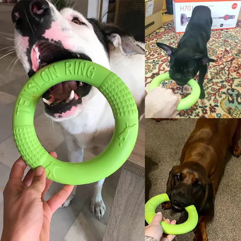 EVA Dog Pull Ring Toy - Durable Training Ring for Large &amp; Small Dogs