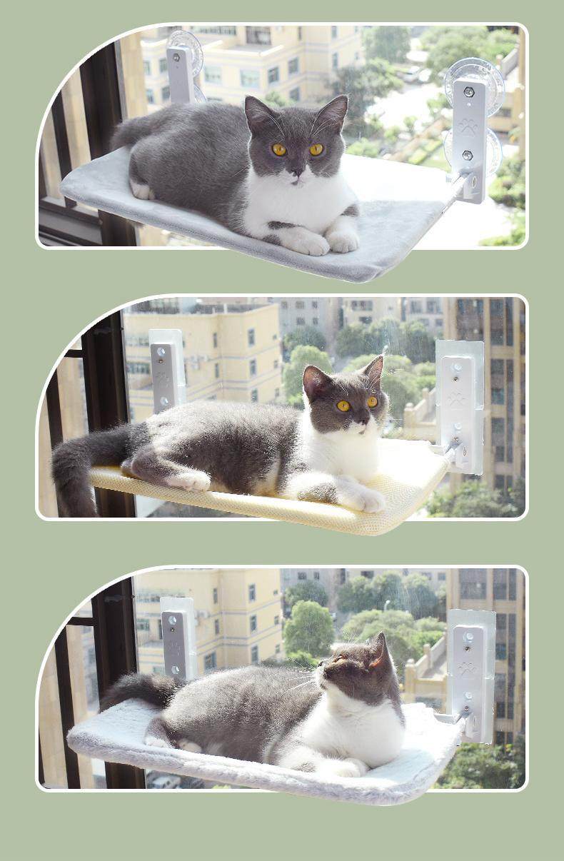 Cat Window Hammock – Plush Perch for Sun-Loving Cats