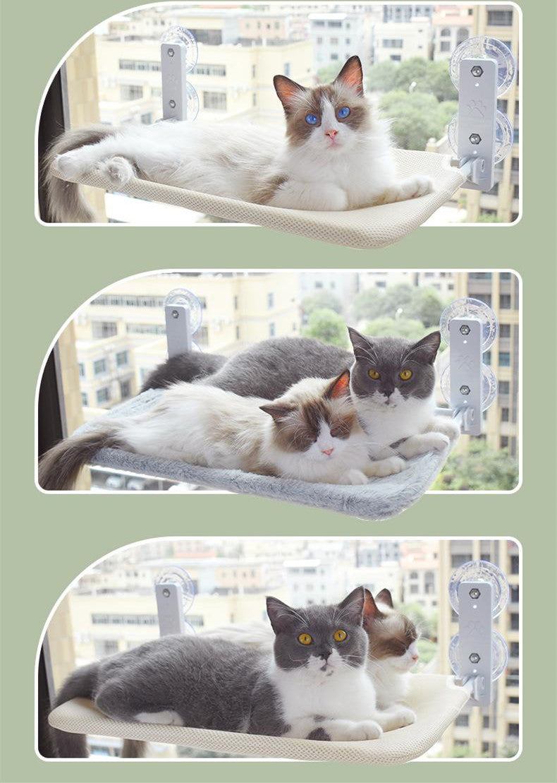 Cat Window Hammock – Plush Perch for Sun-Loving Cats