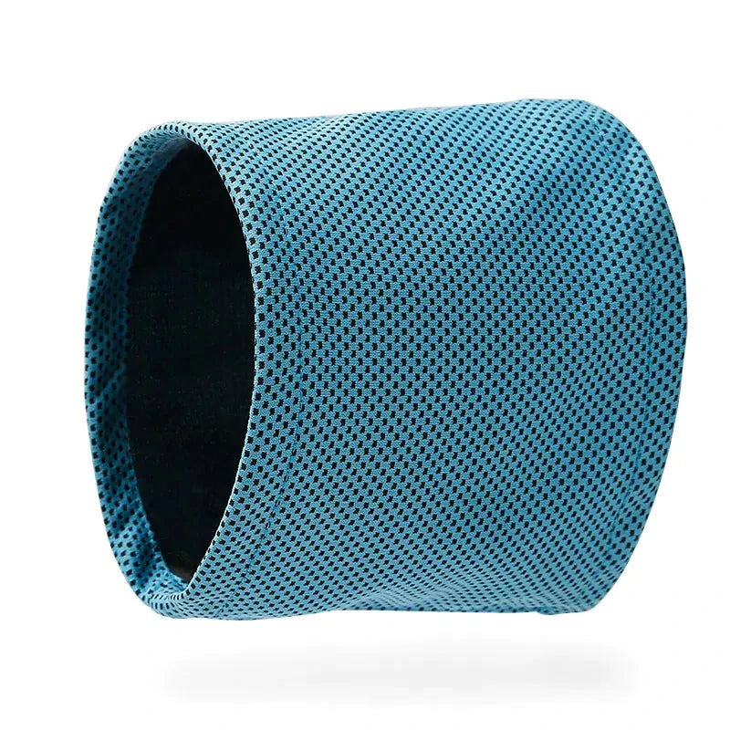 Cooling Neck Scarf for Dogs - Ice and Triangle Design