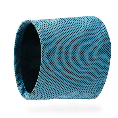 Cooling Neck Scarf for Dogs - Ice and Triangle Design