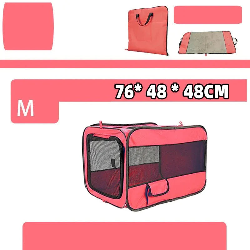 Portable Folding Pet Travel Carrier – Safe, Lightweight & Adventure-Ready