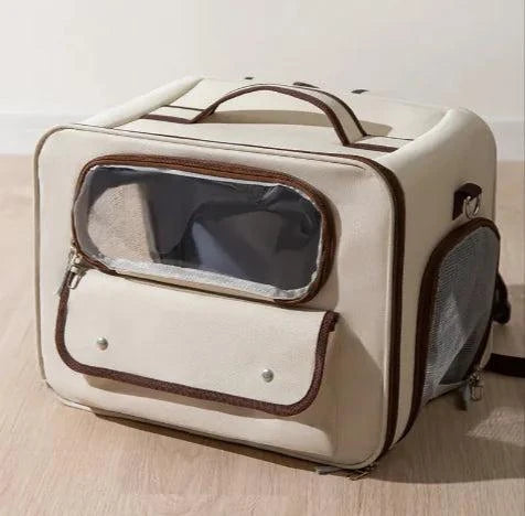 EVA Pet Travel Backpack – Spacious, Secure & Adventure-Ready Carrier for Cats