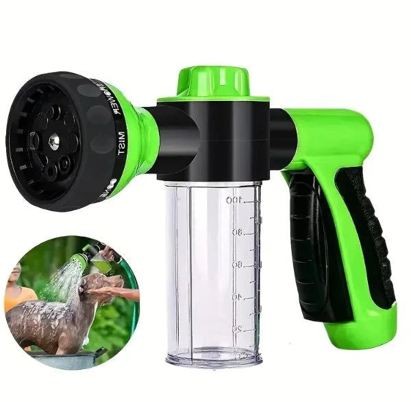 Outdoor Dog Wash Kit – High-Pressure Pet Shower & Grooming Set