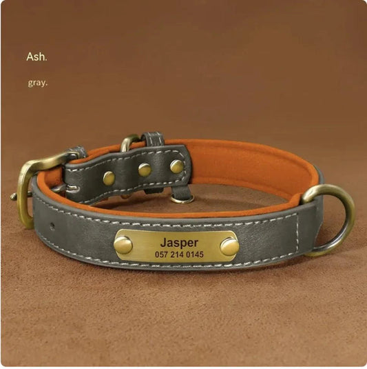Ultra-Fiber Comfort Pet Collar – Stylish, Durable, and Lightweight