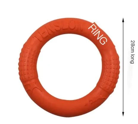 EVA Dog Pull Ring Toy - Durable Training Ring for Large &amp; Small Dogs