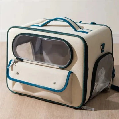 EVA Pet Travel Backpack – Spacious, Secure & Adventure-Ready Carrier for Cats