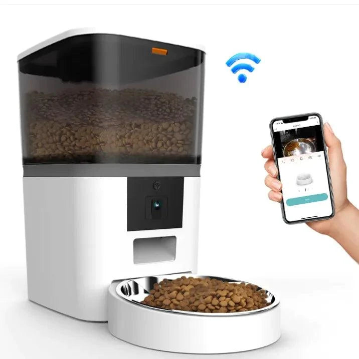 Smart Automatic Pet Feeder – Timed Portion Control for Cats & Dogs