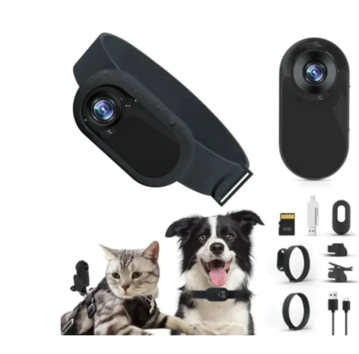 🎥🐾 Adventure Pet ViewCam – Wireless Pet Collar Camera