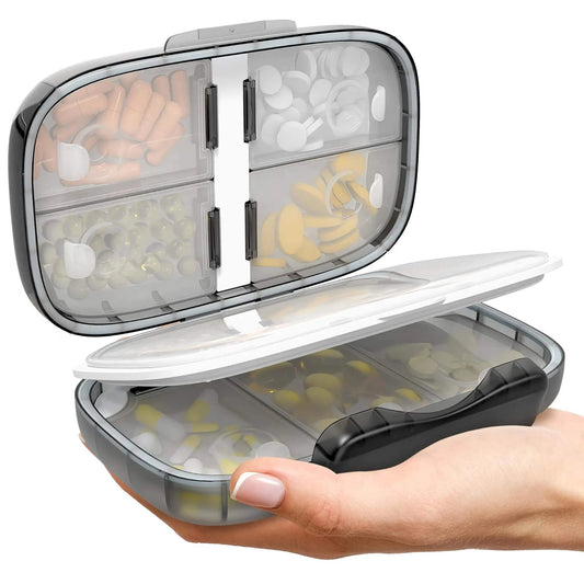 Pet Pill Organizer – Extra Capacity, Airtight & Adventure-Ready